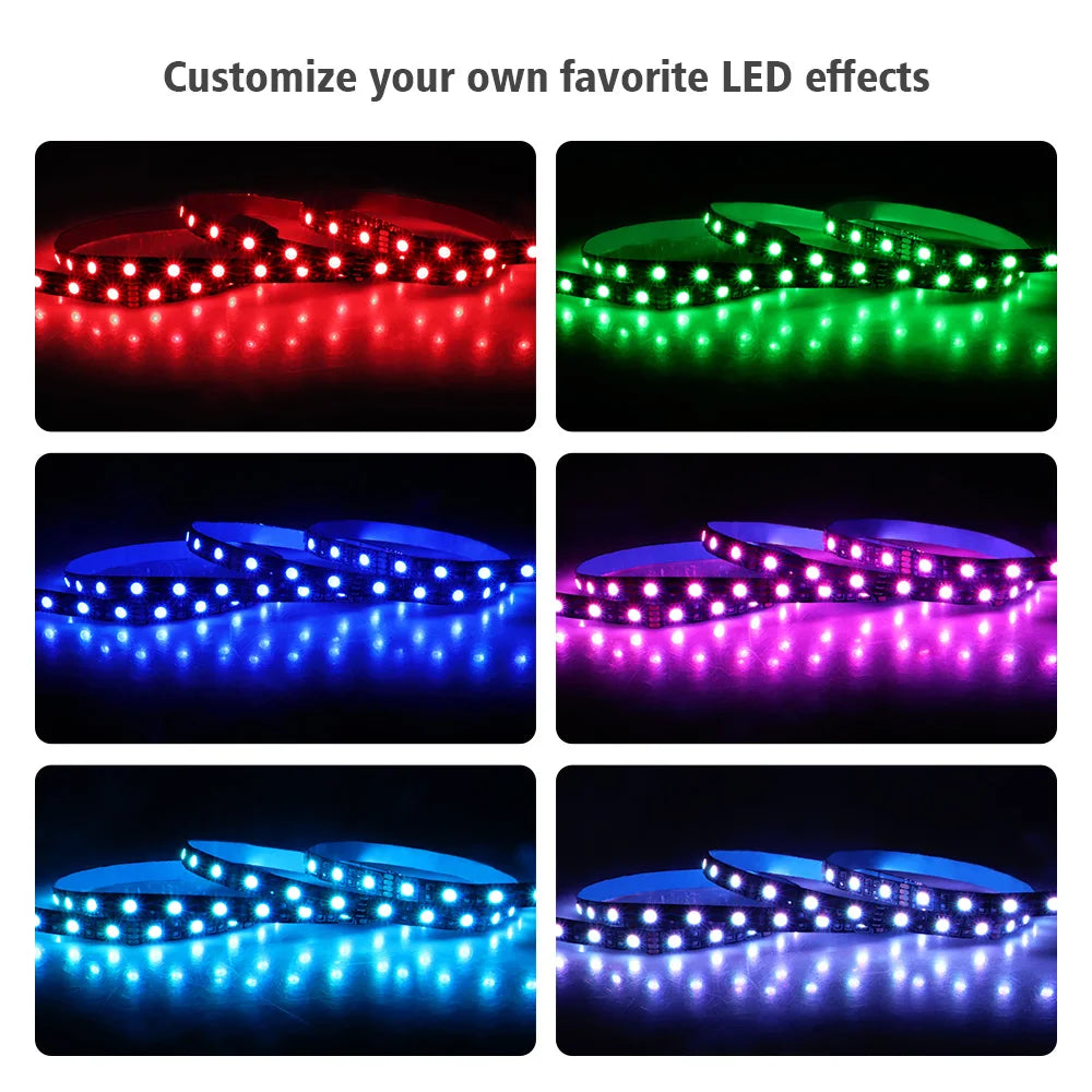 RGB Gaming LED Strip Light 1 to 2/3 Splitter Kit | For 12V Aura Sync Motherboard additional angle