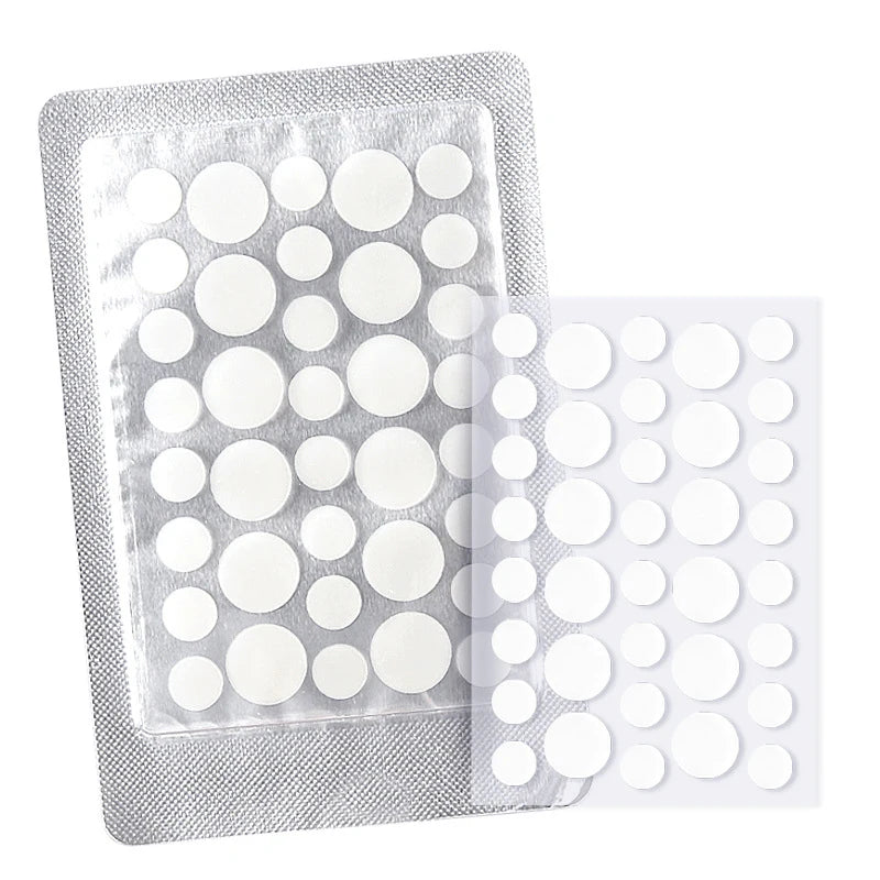 24pcs/36pcs Round Hydrogel Invisible Acne Sticker | Skin Care & Makeup Cover Patches detail view