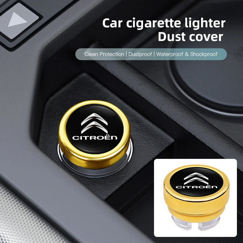 Citroen Cigarette Lighter Dust Cover | Dust Proof Plug for Citroen C1 C2 C3 C4 C5 C additional angle