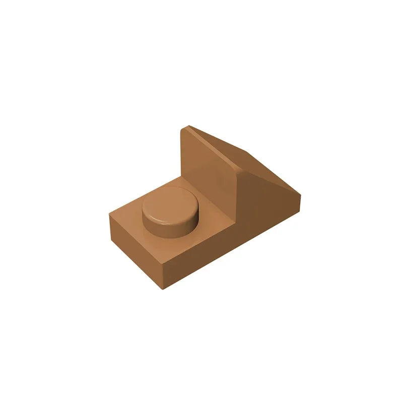 Gobricks GDS-832 Slope 45 2x1 with 2/3 Cutout | Compatible Building Block for DIY alternate view