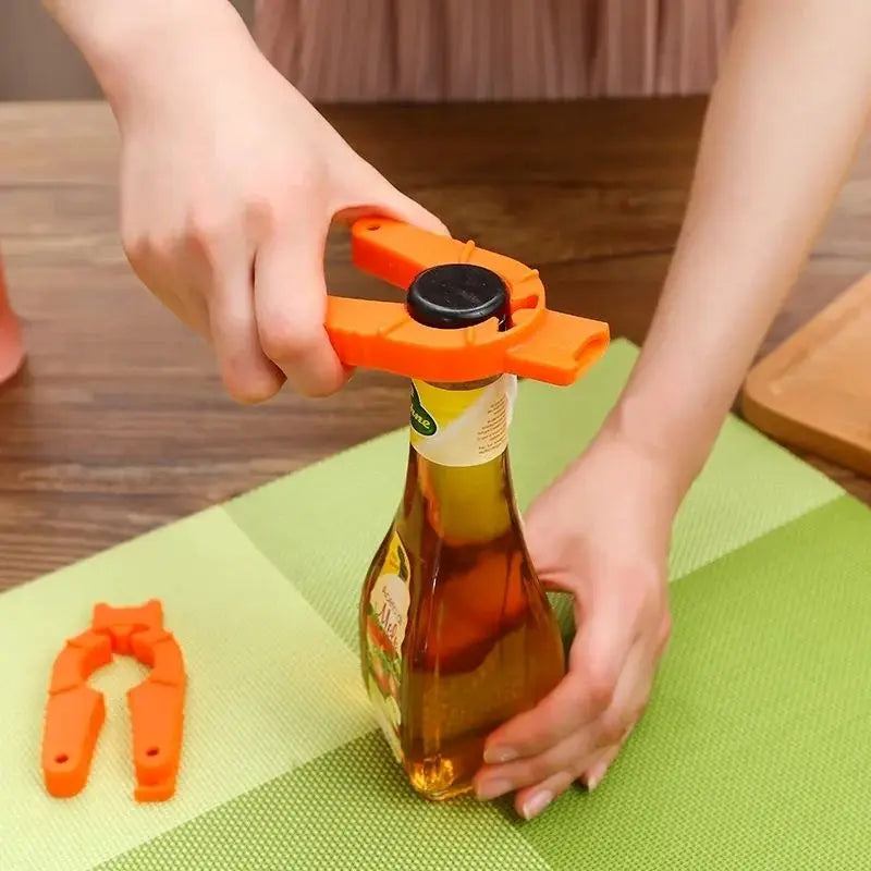 Multi-functional Creative Plastic Manual Non-slip Can Opener Portable Drink Kitchen G lifestyle view