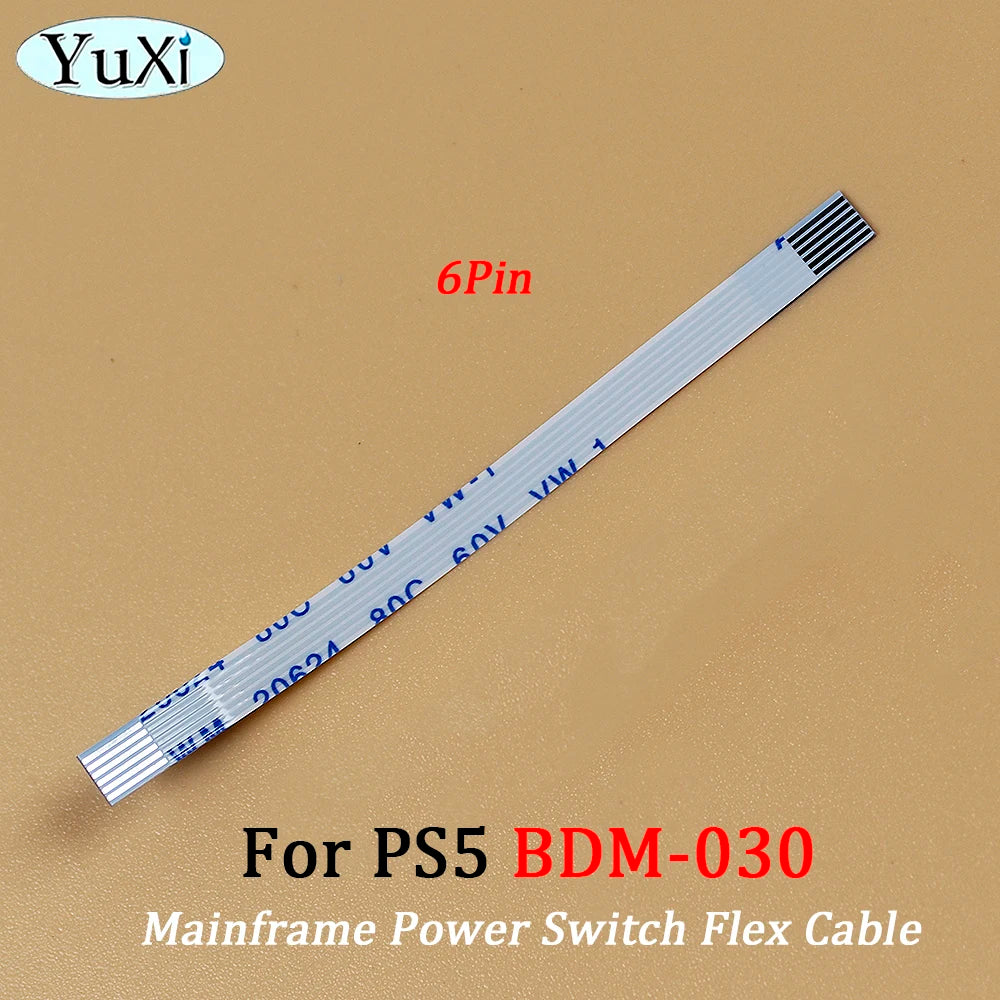 PS5 BDM-030 Replacement Flex Cable Set | Power Switch and Trigger Button Repair Kit close-up view