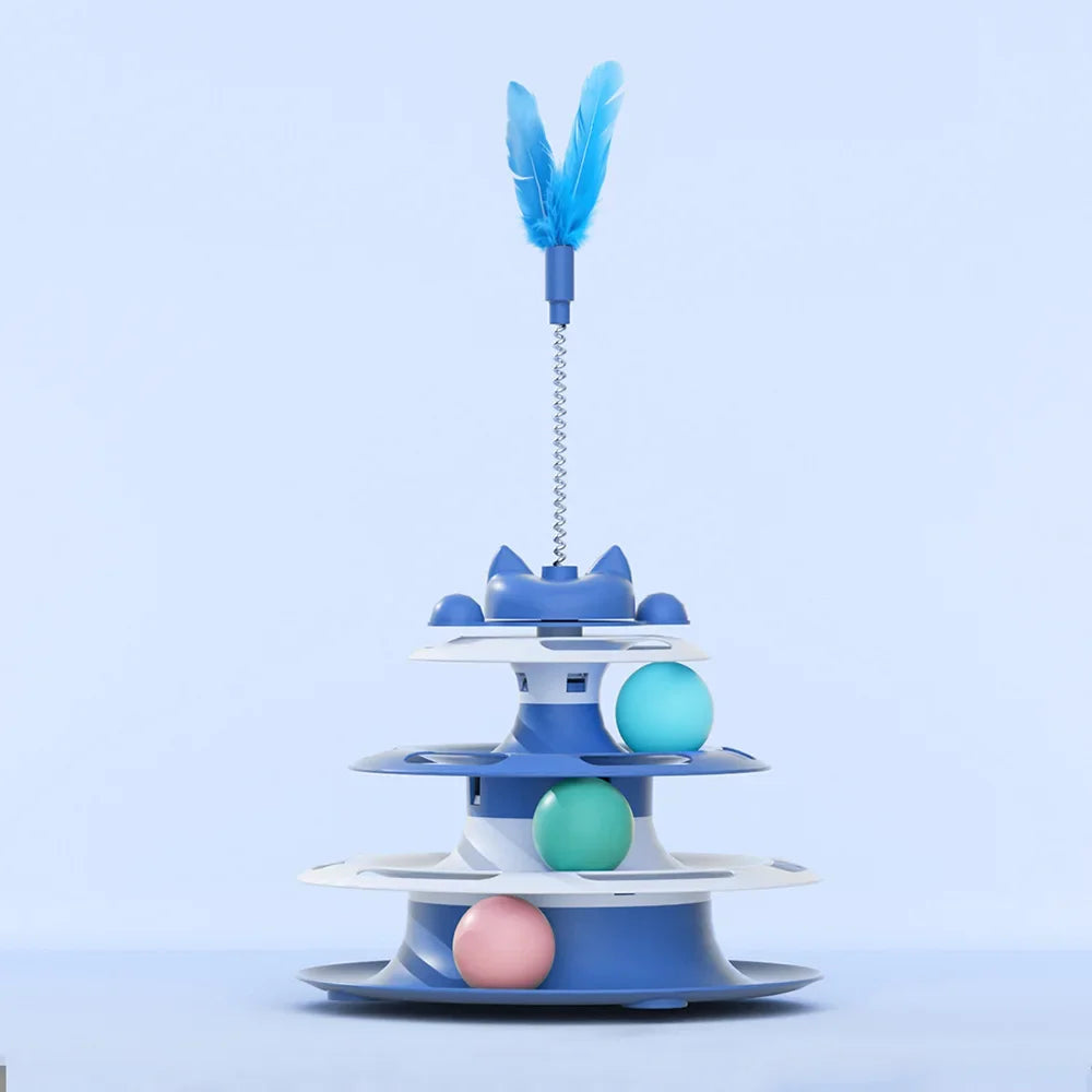 Pet Toys, Cat Toys, Self-hey, Relieve Boredom, Cat Turntable, Funny Cat Stick, Funny Cat detail view