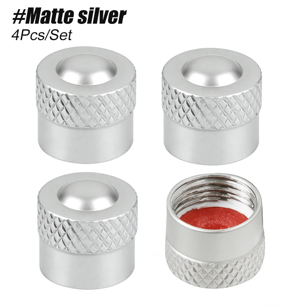 4PCS Tire Valve Stem Caps, Corrosion Resistant Universal Covers detail view