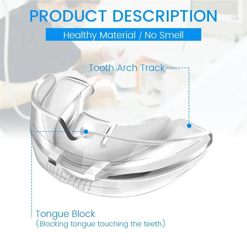3 Stages Dental Orthodontic Braces Teeth Retainer | Anti Snoring Mouth Guard for Bruxism detail view