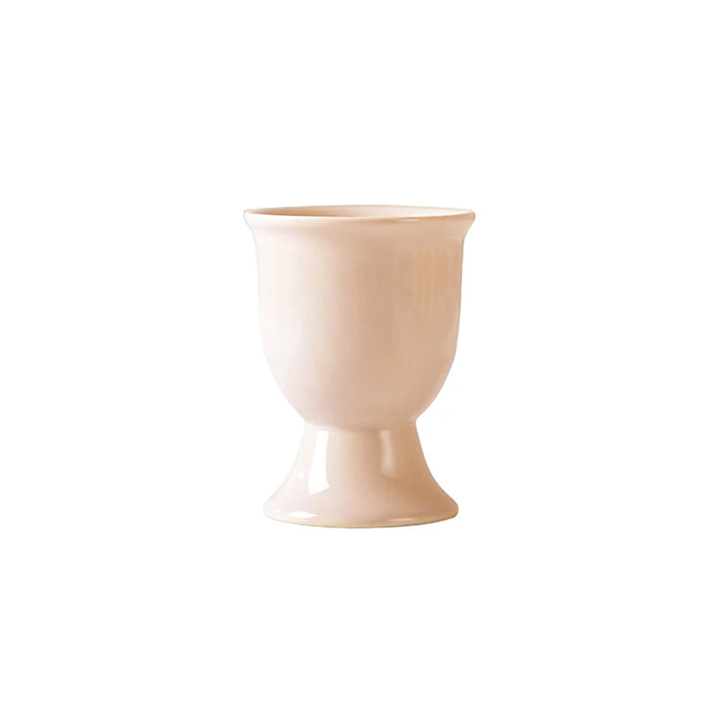 Egg Cup Holders Candy Color | Ceramic Creative Serving Cups Breakfast additional angle