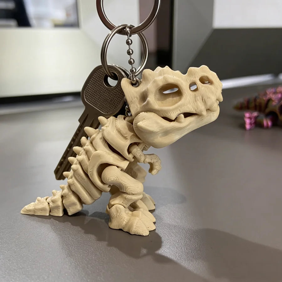 Skeleton Model Rotatable Joints Fidget Toy Dinosaur Gift for Kids’ Birthdays alternate view