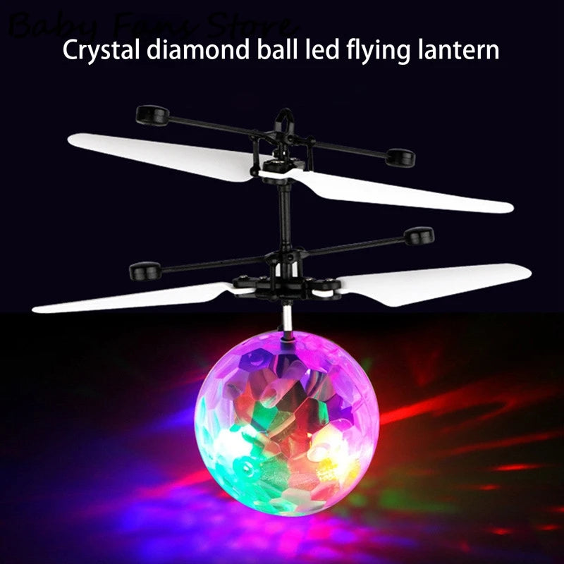 Led Light Luminous Flying Ball Toys Electric Float Flight Balls Electronic Infrared I alternate view