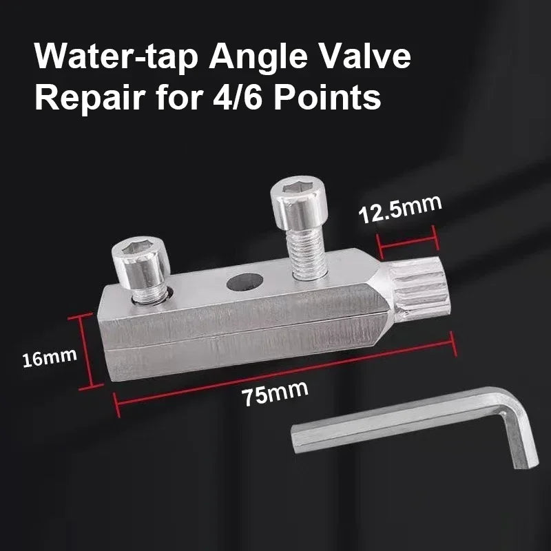 Broken Pipe Extractor Tool Set | Universal Plumbing Repair Kit additional angle