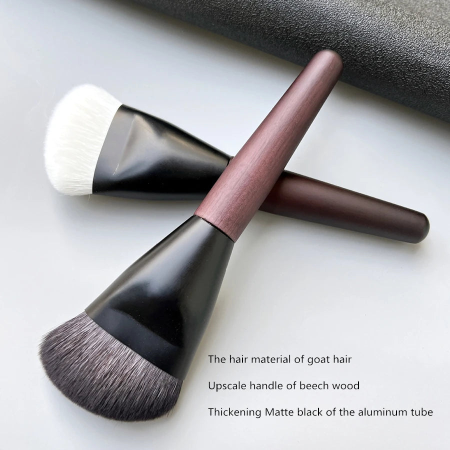 Shaped Sculpting Foundation Brush Contour Goat Hair Multifunctional Concealer Makeup alternate view