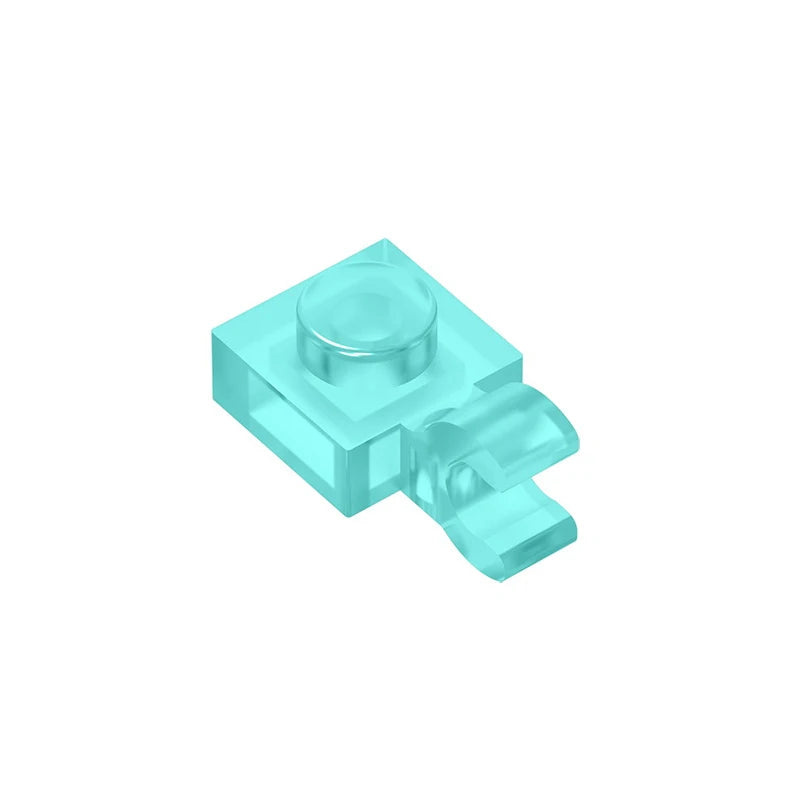 PLATE 1X1 W/HOLDER VERTICAL Building Block | Compatible with Lego 6019 61252 lifestyle view