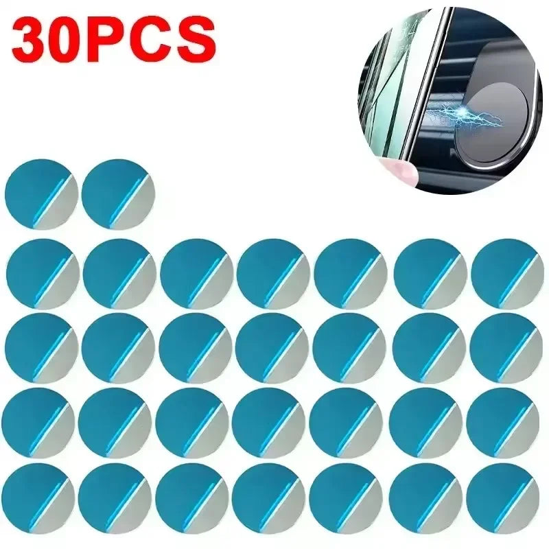 50/1PCS Metal Plate Disk for Magnet Car Phone Holder Round Iron Sheet Stickers Car additional angle