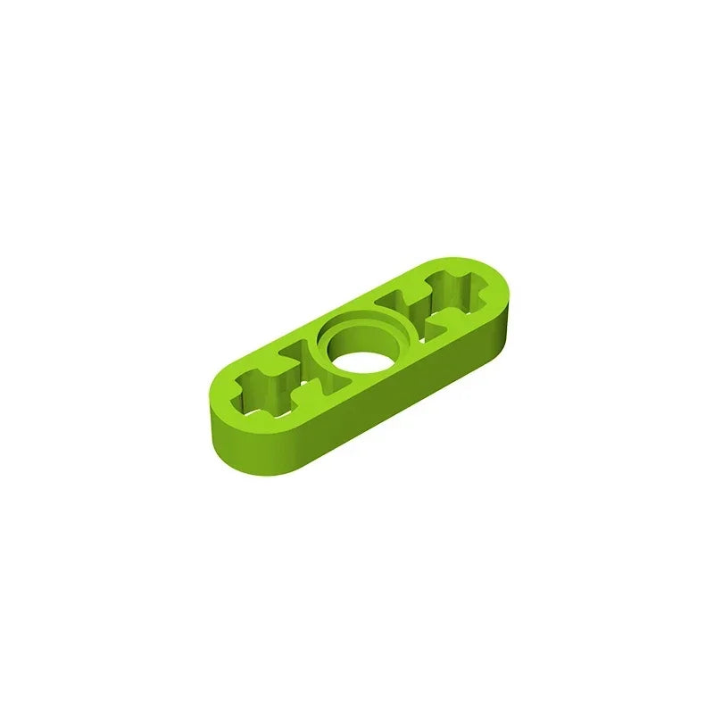 Gobricks GDS-689 Technical Liftarm Thin 1 x 3 | Building Block with Axle Holes Comp additional angle