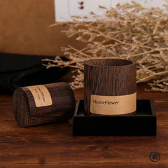 Black Walnut Aroma Diffuser | Ultrasonic Essential Oil Diffuser for Sleep and Relaxati close-up view