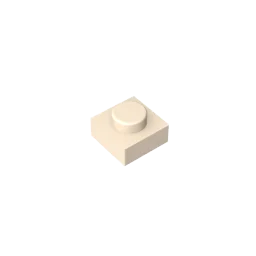 Gobricks GDS-501 Platte 1 x 1 | Kompatible Bausteine für DIY