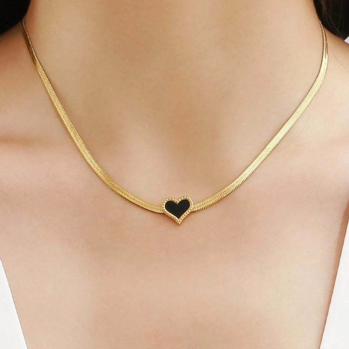 Teardrop Necklace Waterdrop Pendant | Minimalist Stainless Steel Jewelry for Women
