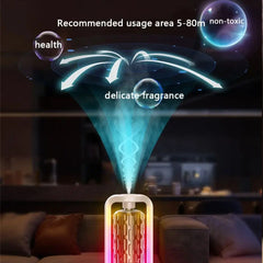 50ml Wall Mounted Aroma Diffuser with Time Setting | USB Rechargeable Air Freshener close-up view