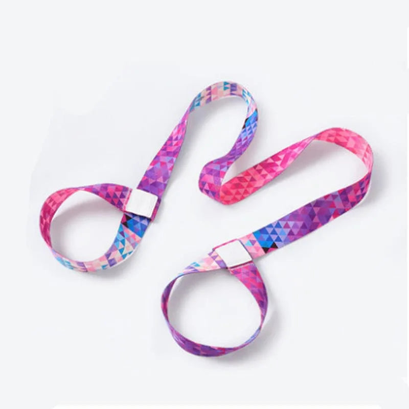 Yoga Mat Strap | Elastic Stretching Band for Pilates and Ballet detail view
