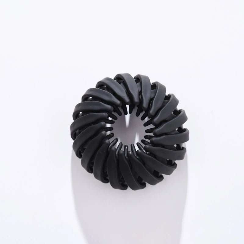 Magic Hair Pins Clips Bird Nest Shaped Hair Holder Matte Hair Ring Ball Head  High Ponytail Hair Device Women Hair Accessories