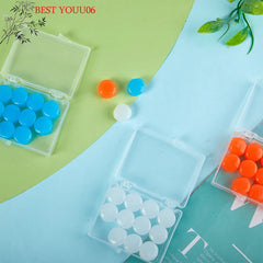 Silicone Ear Plugs for Sleeping | Noise Reduction Reusable Earplugs detail view