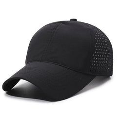 Summer Lightweight Breathable Baseball Cap | Quick-Dry Adjustable Unisex Hat for Hiki alternate view