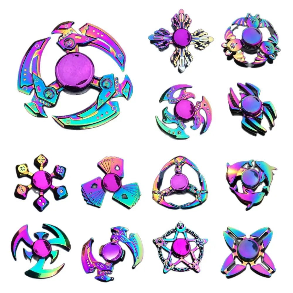 Dragon Wings Hand Spinner | Low Noise Alloy Finger Fidget Toy additional angle