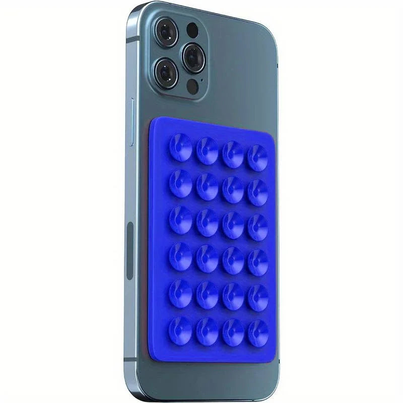 Silicone Suction Phone Holder Mat Multifunctional Suction Cup Wall Stand Square Anti-Sli detail view