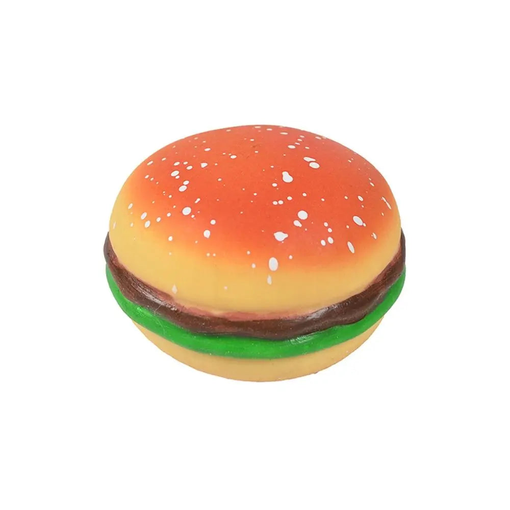 Squishy Hamburger Stress Ball | Sensory Toy for Stress and Anxiety Relief additional angle