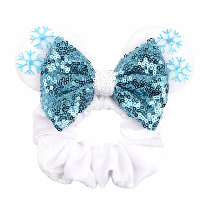 Mouse Ears Sequins Bows Headband for Girls