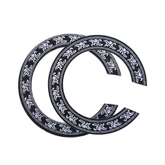 104mm inch Size Hard PVC Guitar Circle Sound Hole Rosette Inlay