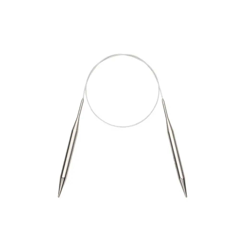 40/100cm Circular Knitting Needles Metal Needles Stainless Steel Crochet Hook DIY C additional angle