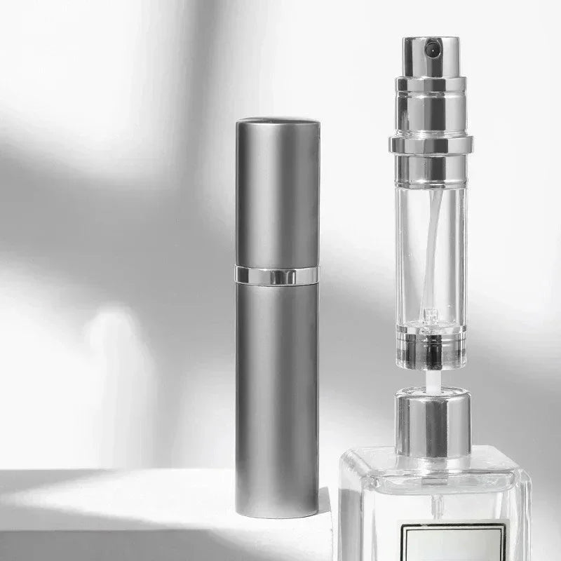 5ml Mini Portable Bottom-Filling Pump Perfume Refillable Spray Bottle Empty Cosmetic Con detail view