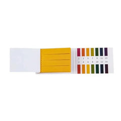 PH Test Paper 80 Strips Full Range 1-14 | Universal Indicator for Aquarium, Water, Sal close-up view
