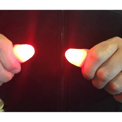 LED Light Up Finger Props | Magic Trick Thumb Lights for Parties alternate view