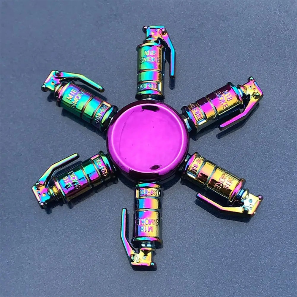 Dragon Wings Hand Spinner | Low Noise Alloy Finger Fidget Toy close-up view