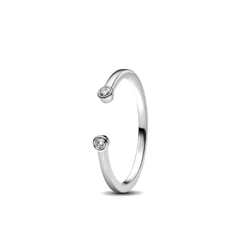 Hot selling new 925 sterling silver mini Snoopy Christmas pink diamond love orchid additional angle