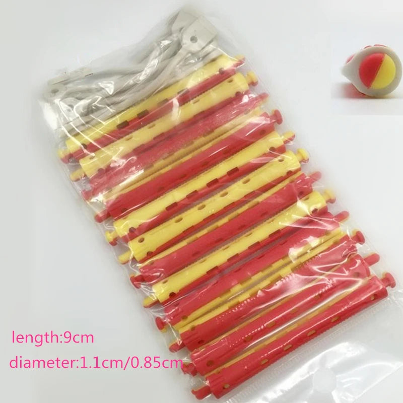 12pcs Heatless Hair Curler Set | No Heat Soft Flexi Rods for Natural Curls lifestyle view