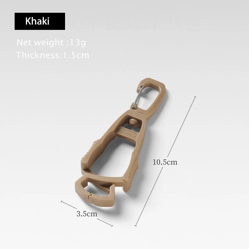 New 4-1PC Outdoor Protective Gloves Clip Hanger Multi-purpose Safety Work Gloves Hold alternate view
