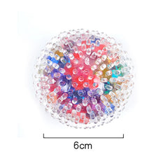 No Net Burr Release Colorful Bead Ball Massage Stress Relief Ball Pinch Music Adult & close-up view
