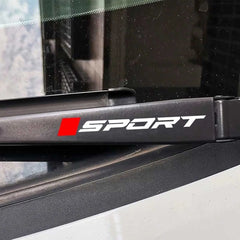 2 Pcs Car Windshield Stickers Waving Rear Wiper Stickers Are Available for All Car Models