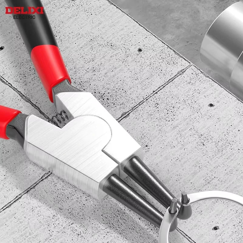 5-In Circlip Pliers | Dual-Purpose Retaining Ring Pliers for Internal and External Sn lifestyle view