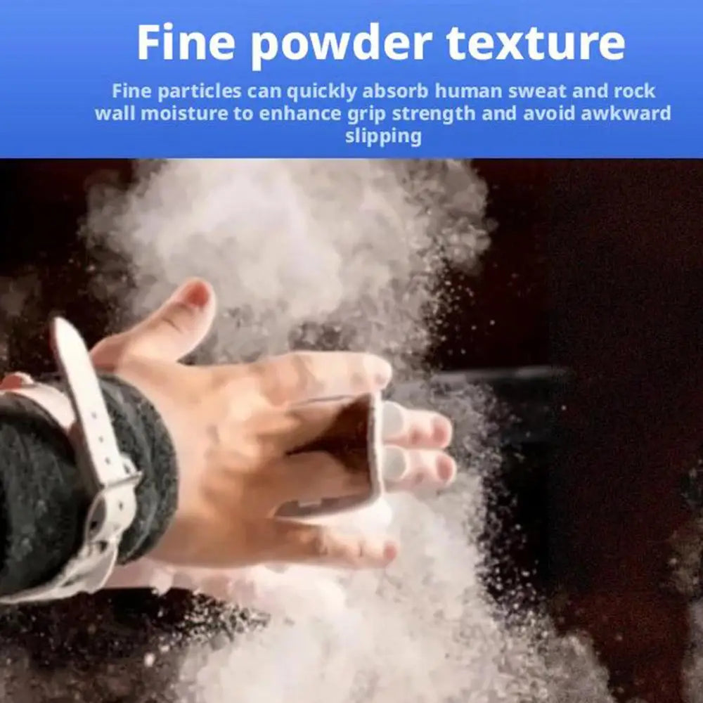 Magnesium Chalk Ball | Anti-Slip Powder for Rock Climbing and Gym Training lifestyle view