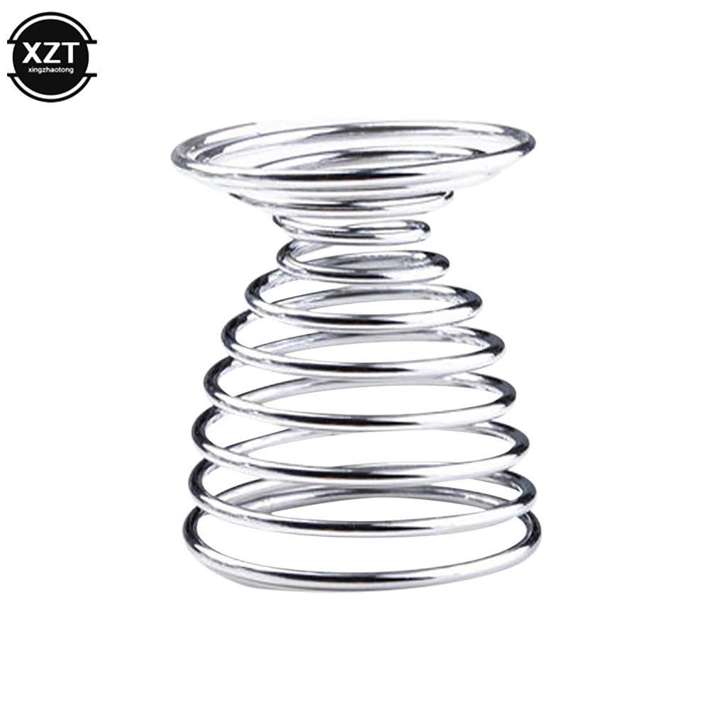 2PCS Spiral Egg Holder for Hard Boiled Eggs | Stainless Steel Egg Cup Kitchen Gadget detail view