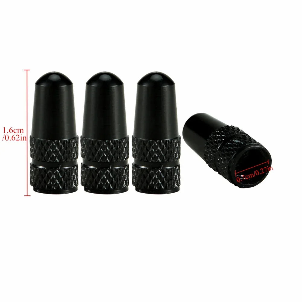 4Pcs Aluminum Presta Valve Caps alternate view