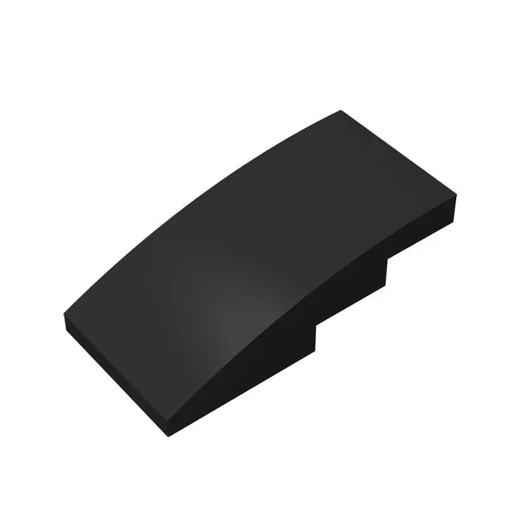 Slope, Curved 4 x 2 Building Block (Gobricks GDS-660) | Compatible with Lego 93606 Pa alternate view