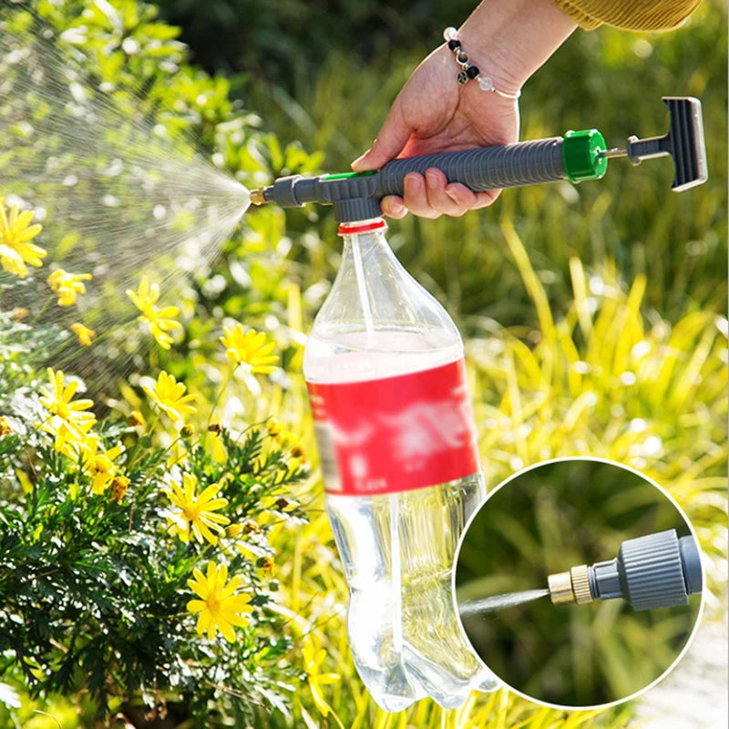 Sprayer Adjustable Drink Bottle Spray Head Nozzle Garden Watering Tool Sprayer Agriculture Tools