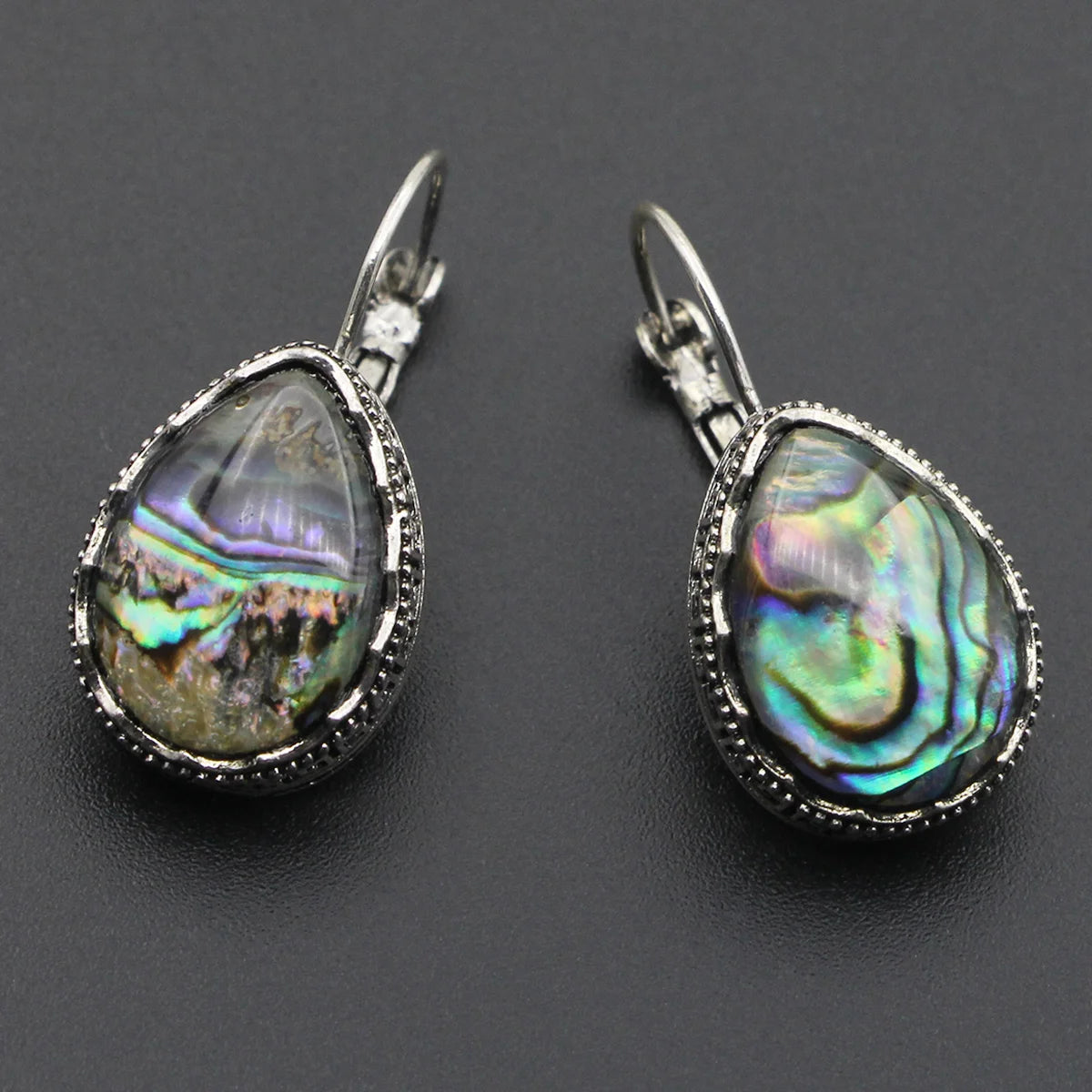 VILLWICE New Colorful Shell Various Shapes Owl Women Hollow Zinc Alloy Antique Silver Pl detail view