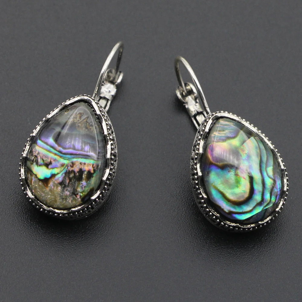 VILLWICE New Colorful Shell Various Shapes Owl Women Hollow Zinc Alloy Antique Silver Pl detail view