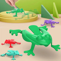50PCS Jumping Frog Bounce Frogs Parent-Child Toys For Kids Novelty Assorted Stress Relie detail view