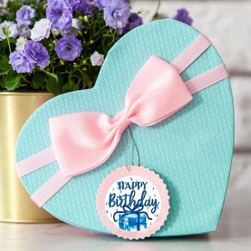 Happy Birthday Roll Stickers | Fun Party Decals for Cards and Gifts lifestyle view